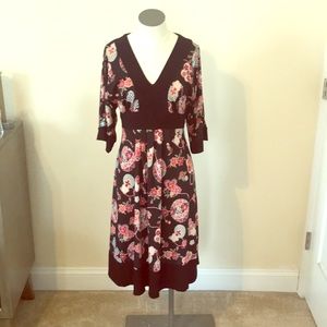 Cherry blossom kimono dress